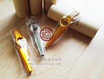 Full 399 yuan gift metal musical instrument kazoo kazoo gold and silver box good sound guitar ukulele companion