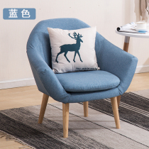 Bedroom Small family Type Single backrest Lazy Sofa Nordic Net Red Modern Simple Mini Balcony Casual Chair