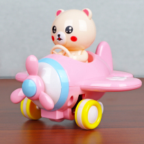 Inertial toys children baby boys and girls puzzle small Mengmeng sliding children 1-3-5 years old aircraft Net Red