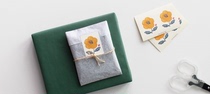 120 Decal Feud Seal Sticker Pastoral diy Decorative Sticker Bag Bake Gift Packaging Sticker