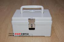 Chapter storage and release box Durable anti-fall seal box Multi-grid box Financial proof supplies plastic box