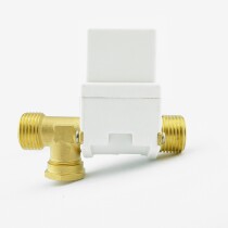 Solar water solenoid valve 12V 24V universal switch control valve copper interface with non-return pressure normally closed
