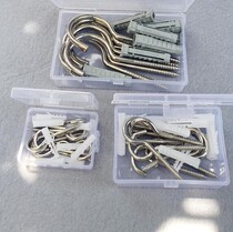 Screw door expansion Cup hook roof hook with lantern hanging adhesive hook to prevent plastic wall home roof hook