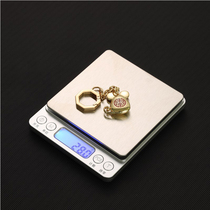Kitchen electronic scale household stainless steel knot called bakery food scale portable mini electronic scale tea electronic scale