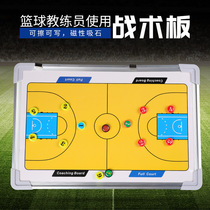 New Whale Basketball Tactics Board Coach Board Professional Competition Aluminum Alloy Tactics This Magnet Teaching Basketball Technical Command