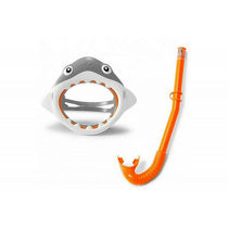 INTEX Shark Swim Set Swimming Mask Set Swimming Glasses Diving Mirror Breathing Tube 55944