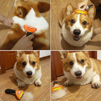 Dog Corgi comb special comb to float hair artifact Medium-sized dog Teddy bear Small dog brush dog hair Pet