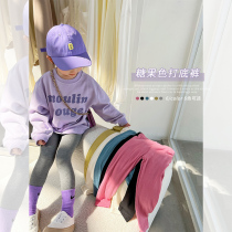 Egg Roll Mm Girl Beats Bottom Pants Spring Autumn Baby Spring Dress Outside Wearing Pants Foreign Air 2022 New Childrens Dress Pants