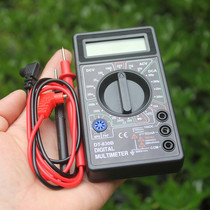 Simple DT830B digital multimeter multi-function meter voltage resistance diode transistor with battery table pen