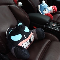 Creative cartoon car waist cushion Pillow sofa seat chair lunch break Office back car interior supplies