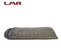 LMR down sleeping bag winter outdoor envelope type adult filling 2000g high-quality white duck down thickening can be spelled