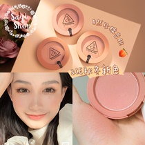 3CE monochrome blush matte natural pumpkin dirty orange NUDE pink honey PEACH ROSE bee NUDE PEACH
