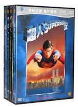 Movie Superman Series 1-4 Complete works 4DVD9 English original sound with Chinese and English subtitles HD CD-ROM DVD