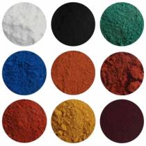 Colored powder for cement pigments cement Toner terrazzo iron oxide powder for the ground