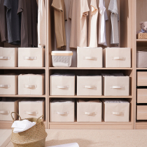 Wardrobe storage box storage box fabric folding Oxford cloth household clothes storage box drawer large finishing box