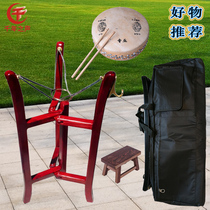 Elm Wood Beijing Board Drum Shelf 418 Beijing Bandrum Opera Drama Red Wood Drum Board Drum Stand handbag Bull Leather Rope foot pedal