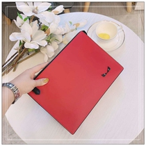 New genuine leather red personality metal small monster handbag demon hand bag large capacity casual cow leather male and female