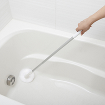 Japan Yamazaki SATTO bathroom hair ball brush toilet wall brush tile brush bathtub cleaning brush