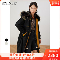 YINER Sound Womens 2021 Winter new commuter temperament overcoat coat coat