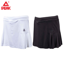 PEAK Women Womens Training Series Sports Fashion Breathable Knitted Skirt F882002 White and Black