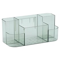 Wall-mounted cosmetics rack storage box bathroom non-punch skin care products brush finishing box lipstick box transparent