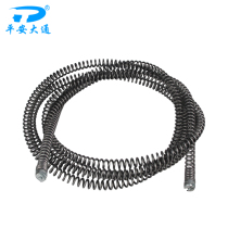 Pingonantong 4 m pipe dredging machine accessories 16mm spring soft shaft steel cable whip 1 0Kg dredging Assembly