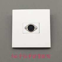 Type 86 One Eight Core Hand Hand Conference Microphone Socket Panel 8 Core Pinhole Conference Audio 128 Panel
