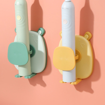 Home Appliances Action Toothbrush Racks Home Free of perforated wall-mounted toothbrush racks Cartoon Cute Waterproof containing shelves