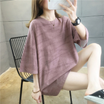 Pregnancy womens clothing nets red overfire Great codes for long and easy T-shirts 2022 Summer pregnant women with short sleeves Previous dress surges