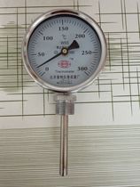WSS-411 type boiler bimetallic thermometer movable threaded joint 27*2mm0-150 degrees Tail length 100mm