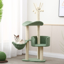 Corruption cat climbing frame Solid wood sword Hemp cat scratching board Cat scratching tree Cat nest Cat villa Cat house Cat toy climbing frame