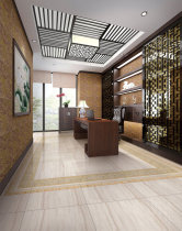 Crown beads soft light brick-French wood grain GF-Y88313