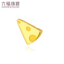 Liufu Jewelry gold cheese pure gold earrings Womens gold earrings single earrings gift price GDGTBE0035