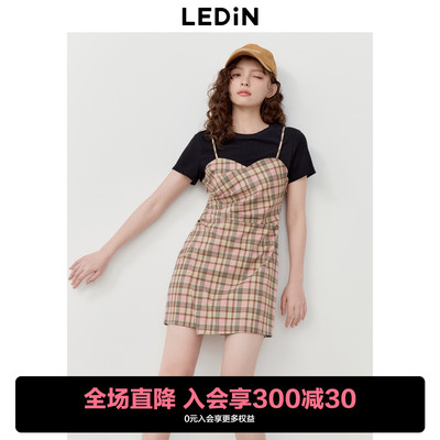 taobao agent Summer design spring T-shirt dress, 2023, pleated skirt