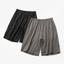 Ice Oxygen Bar Cool Comfort Mens Home Shorts Straight Barrel Loose Casual Pants Walk 50% Pants Summer Style Mens Clothing