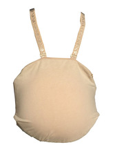 Realistic fake stomach cloth bag fake pregnancy silicone fake belly special Velcro shoulder strap protection cover pregnant women props