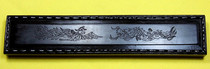Family travel Health protection Mahogany black sandalwood black branch Dragon and phoenix carved chopstick box