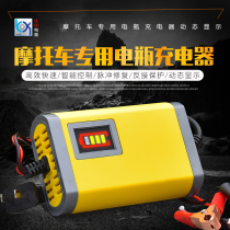 12v pedal motorcycle battery charger lead-acid battery intelligent repair universal 12 volt charger accessories