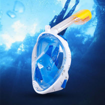 Swimming diving lens mask nose breathing diving mirror with breathing tube full face mask main tube Y1939