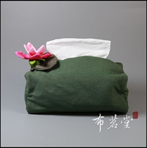 Bumingtang fabric Lotus Tissue cover handmade fabric