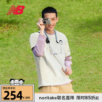(Noritake joint item) New Balance NB official couple AMT12346 short-sleeved T-shirt