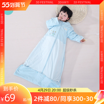 Children Sleeping Bag Spring Autumn Slim baby Pure cotton Summer Baby autumn winter CUHK Scout versatile anti-kick by thever