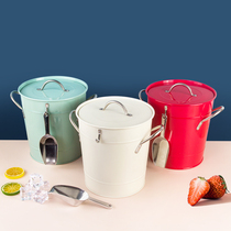 ktv ice bucket commercial Champagne ice bucket insulation bucket dry ice bucket high color value cold ice bucket household small ice bucket