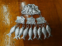 Ethnic Minority Ornaments Miao Silver Accessories COSPLAY accessories Butterfly hanging fish paparazzi