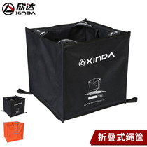 Xinda xinda climbing rope frame tree climbing rope basket Rope storage basket Folding rope basket tree climbing rope storage bag