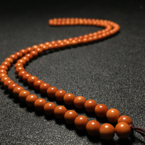 Olive core bead necklace authentic domestic olive core polishing boutique does not fill the roundness is good 0 55 size