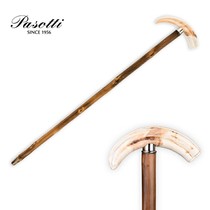 PASOTTI Italian pig tooth cane retro solid wood pure handmade luxury gentleman stick limited old crutches