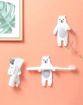 4424 cute cartoon viscose hook soft iron package flexible adhesive hook is very suitable for small object hanging