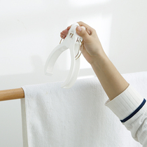 Japan KM 1042 strong sun clipped large drying sheets quilt sheet quilt single clip rice Wood Japanese home