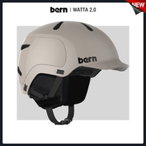 Easy poison EXDO]W22 Bern snowboard helmet protector warm anti-collision snow helmet unisex WATTA